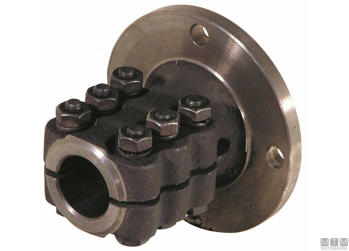 Coupling flange for shaft Ø30 mm Yanmar KM/KBW - original photo Motomarine Srl