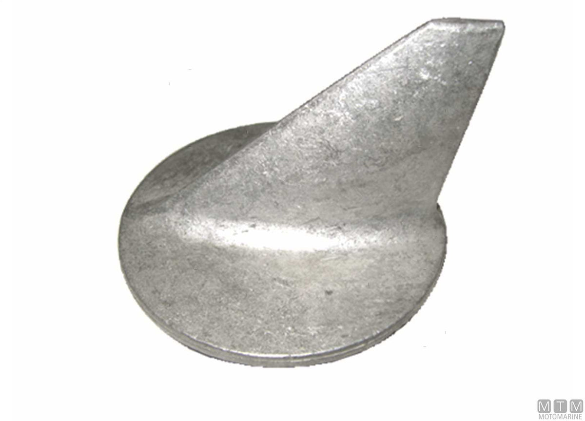 Bar anode for Mercury trim 30-125 HP in aluminium - original photo Motomarine Srl