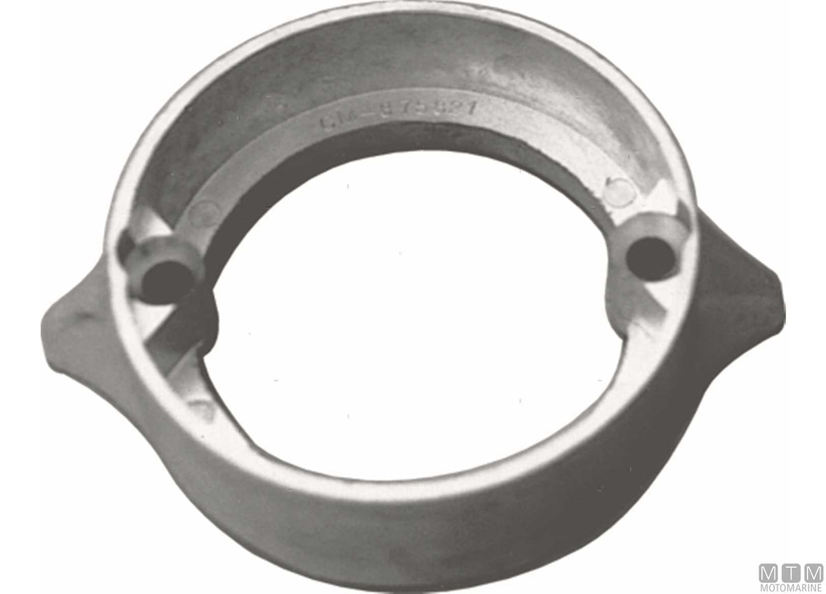 Star-shaped bar anode Volvo IPS in aluminum - original photo Motomarine Srl
