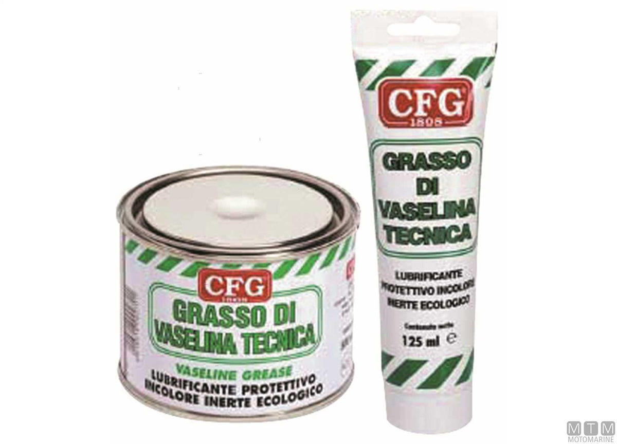 CFG petroleum jelly grease can, 500 ml - original photo Motomarine Srl