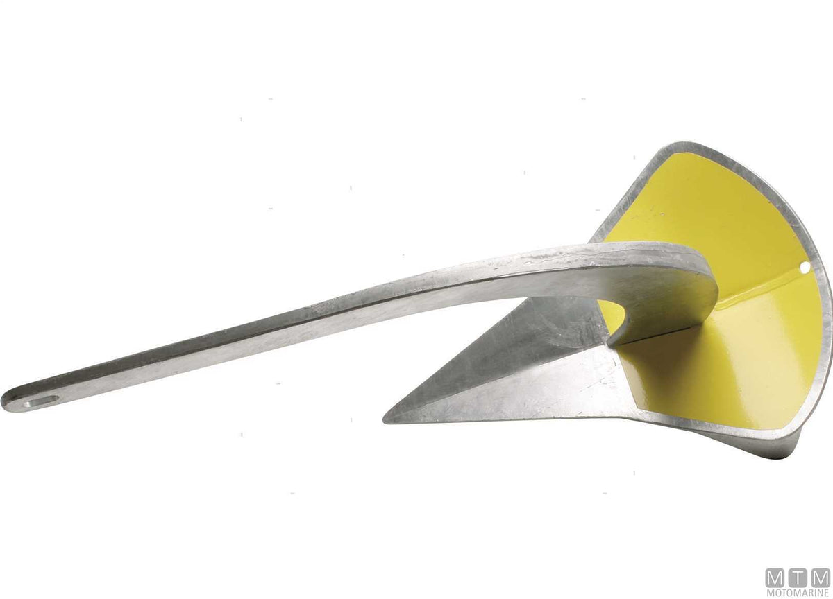 Spade S120 anchor, 25 kg, hot-dip galvanized steel - original photo Motomarine Srl