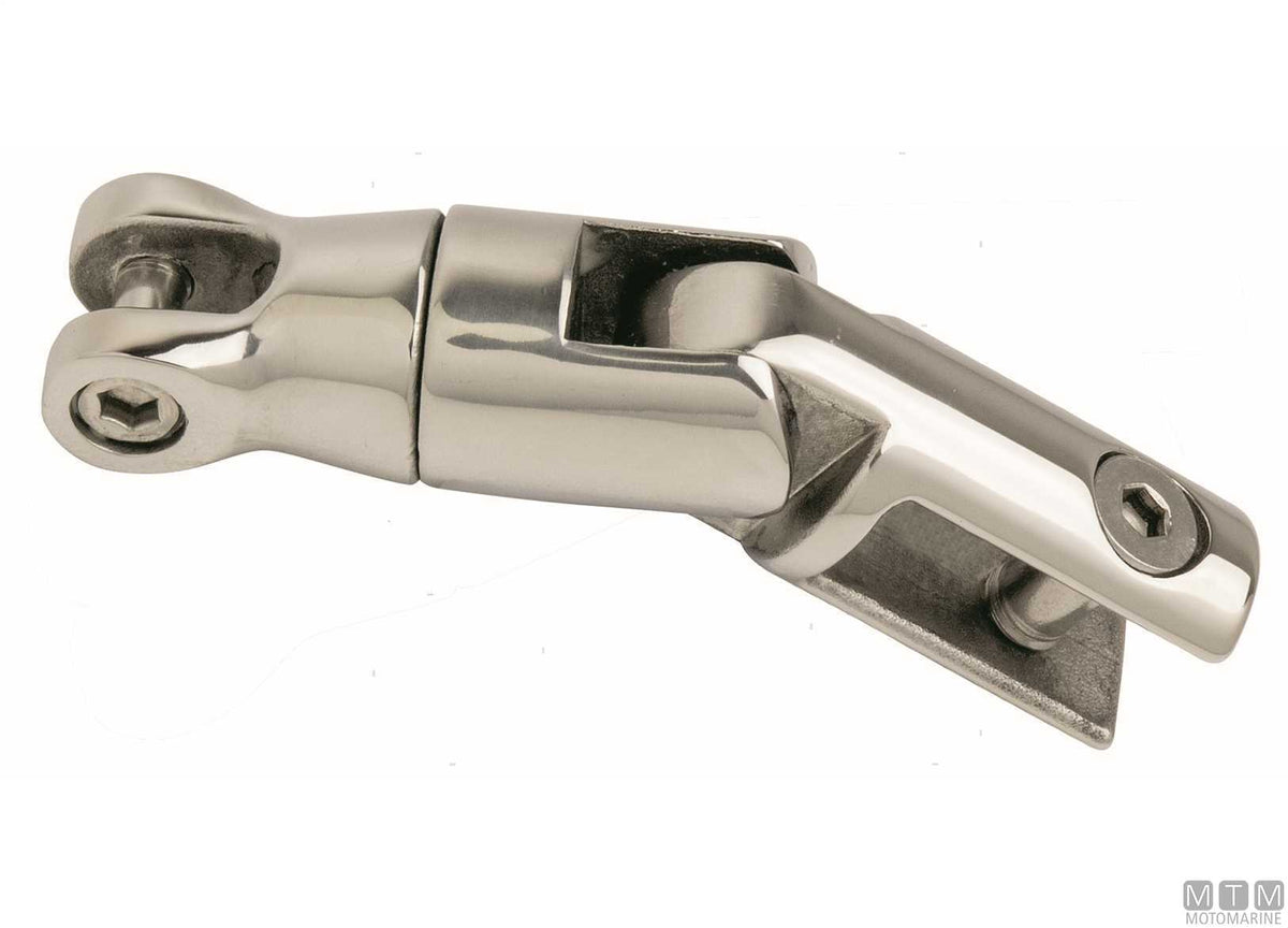 Double-joint anchor connector, chain Ø6/8 mm, stainless steel 316 - original photo Motomarine Srl