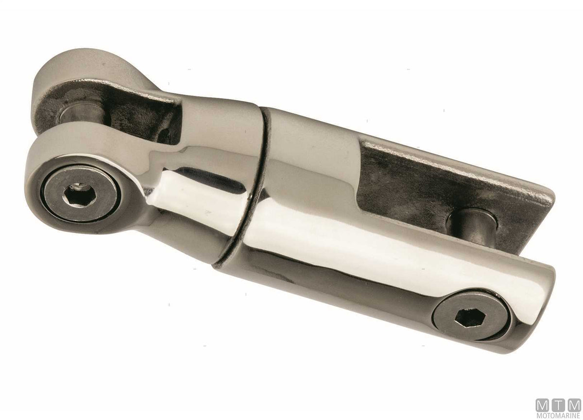 Swivel anchor connector, chain Ø12/14 mm, stainless steel 316 - original photo Motomarine Srl