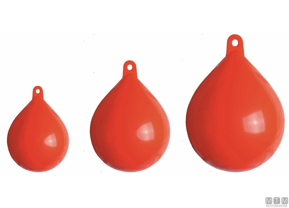 Majoni SA1 marker buoy orange H26 cm Ø36 cm - original photo Motomarine Srl