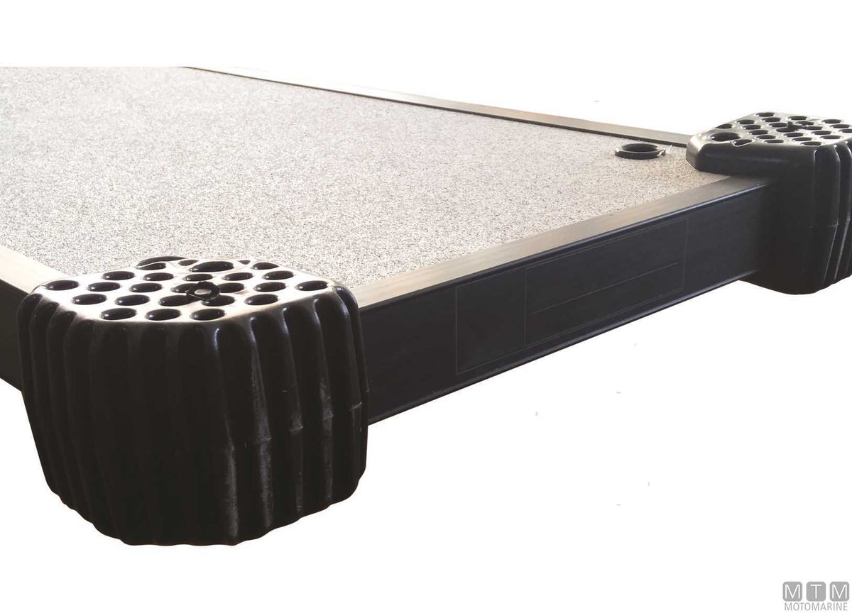 Fixed thermoplastic composite (TPC) gangway, L245 cm - original photo Motomarine Srl