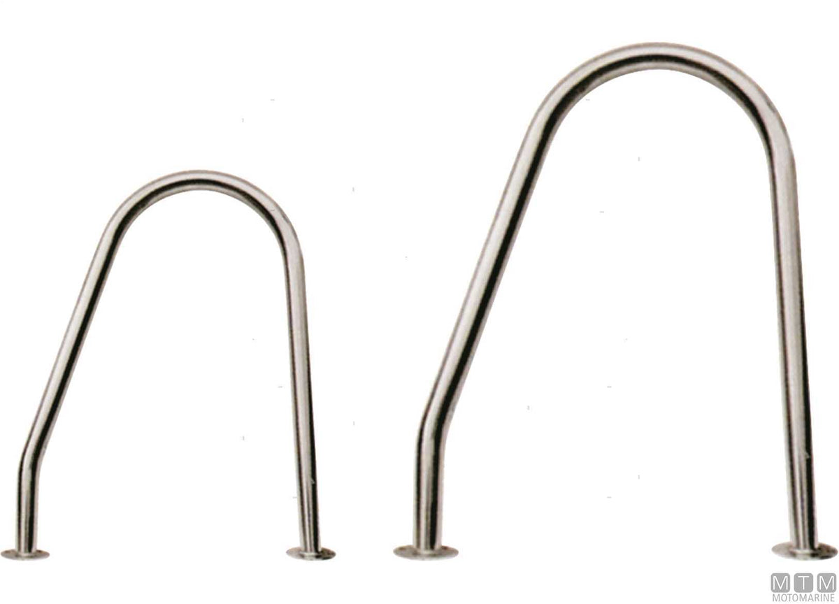Raimbow handrail h60 cm stainless steel 316 - original photo Motomarine Srl