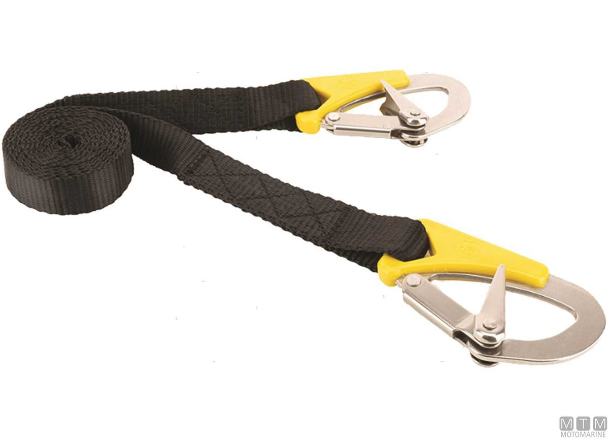 VSG safety tether L200cm with carabiner - original photo Motomarine Srl