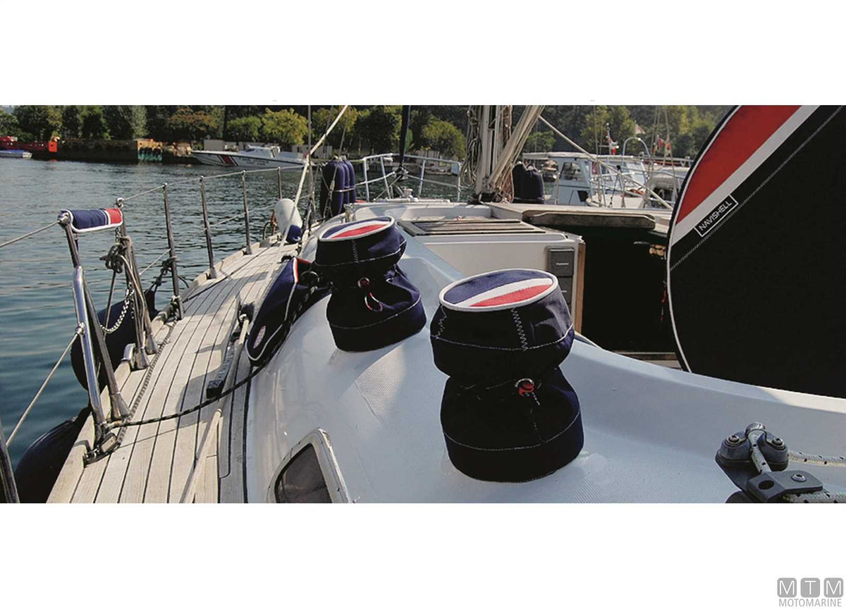 Navishell winch cover S, grey - original photo Motomarine Srl