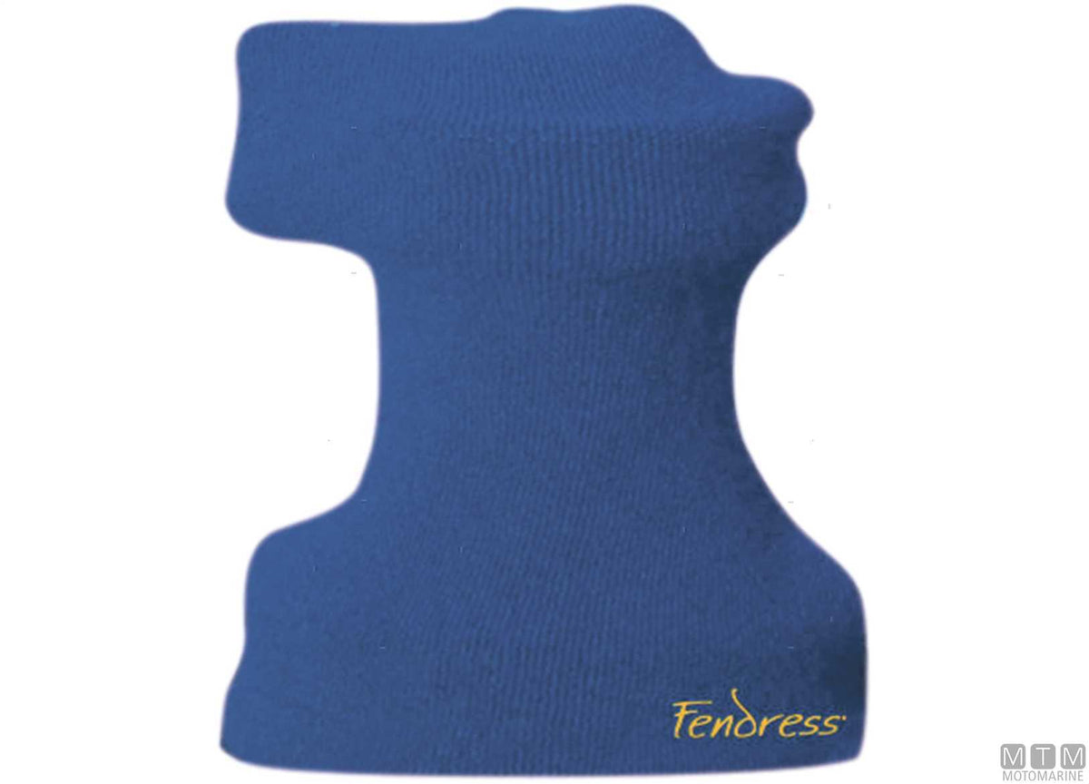 Fendress Large royal blue winch cover - original photo Motomarine Srl
