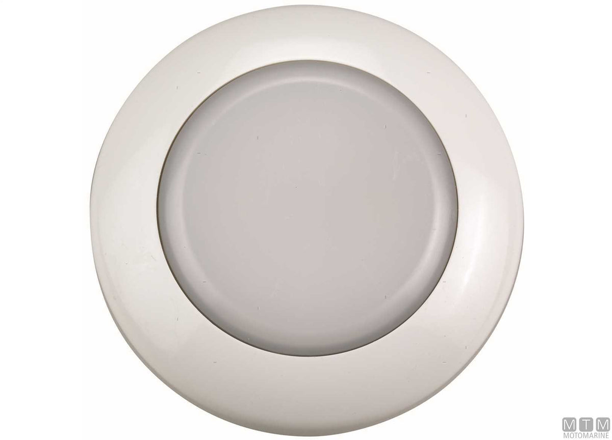 Slim LED light IP67 Ø72 mm - original photo Motomarine Srl