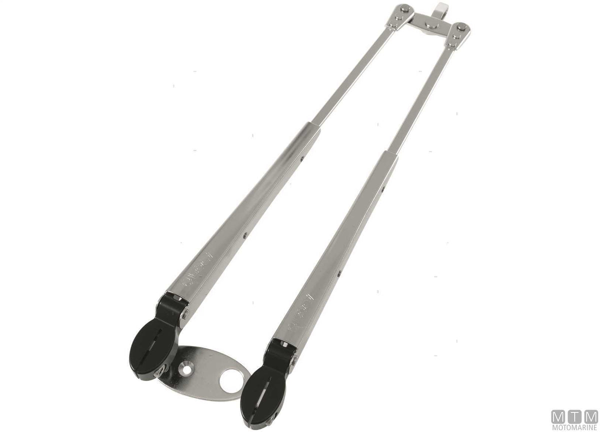 Pantograph telescopic arm Roca 324/460 mm stainless steel - original photo Motomarine Srl