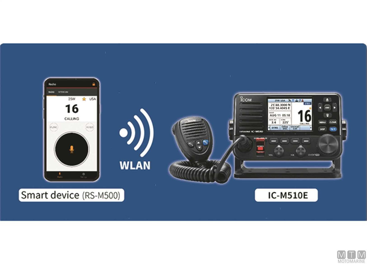 Icom wireless interface box CT-M500 - original photo Motomarine Srl