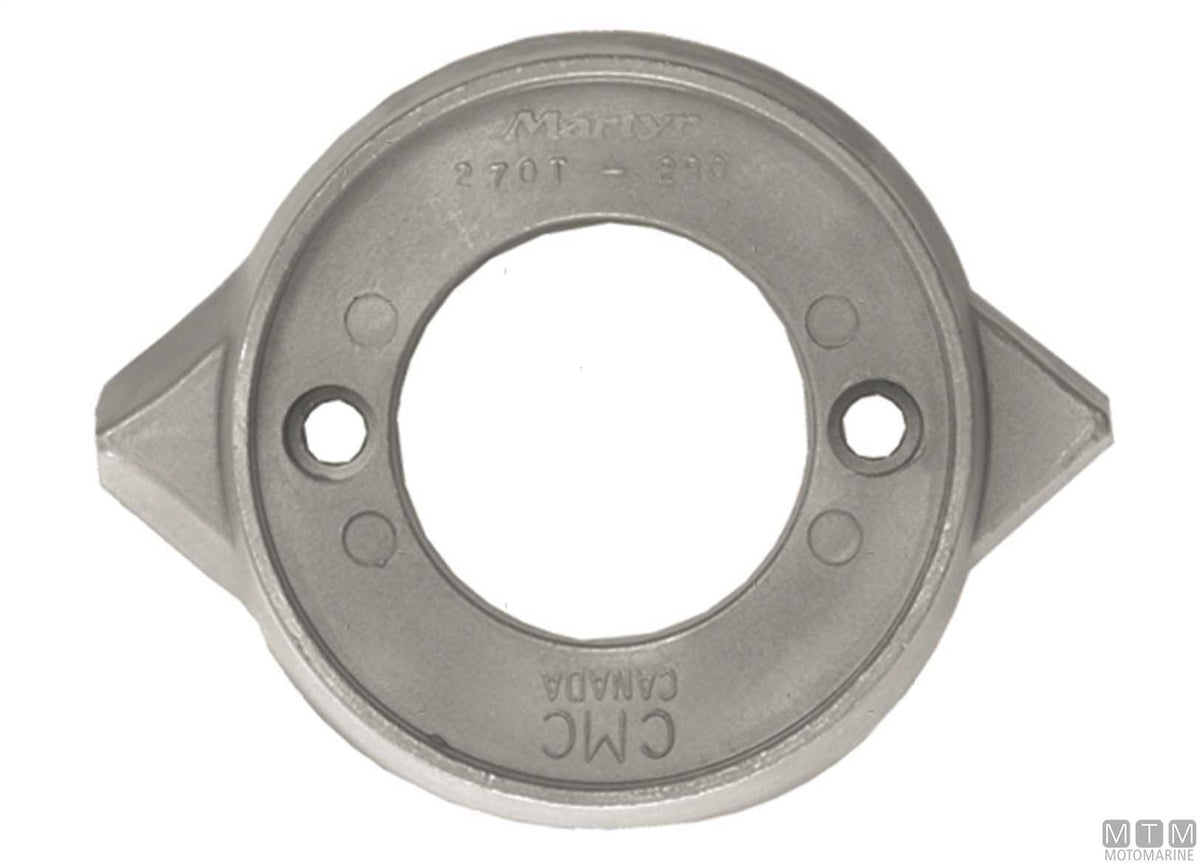 Bar anode Volvo 200/250/270 in aluminum - original photo Motomarine Srl
