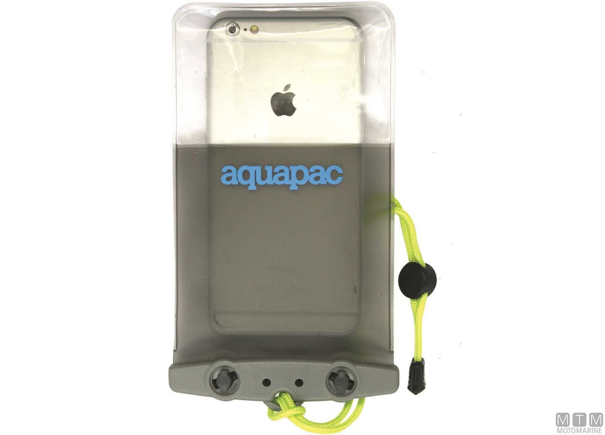 Aquapac waterproof phone case 354 blue - original photo Motomarine Srl