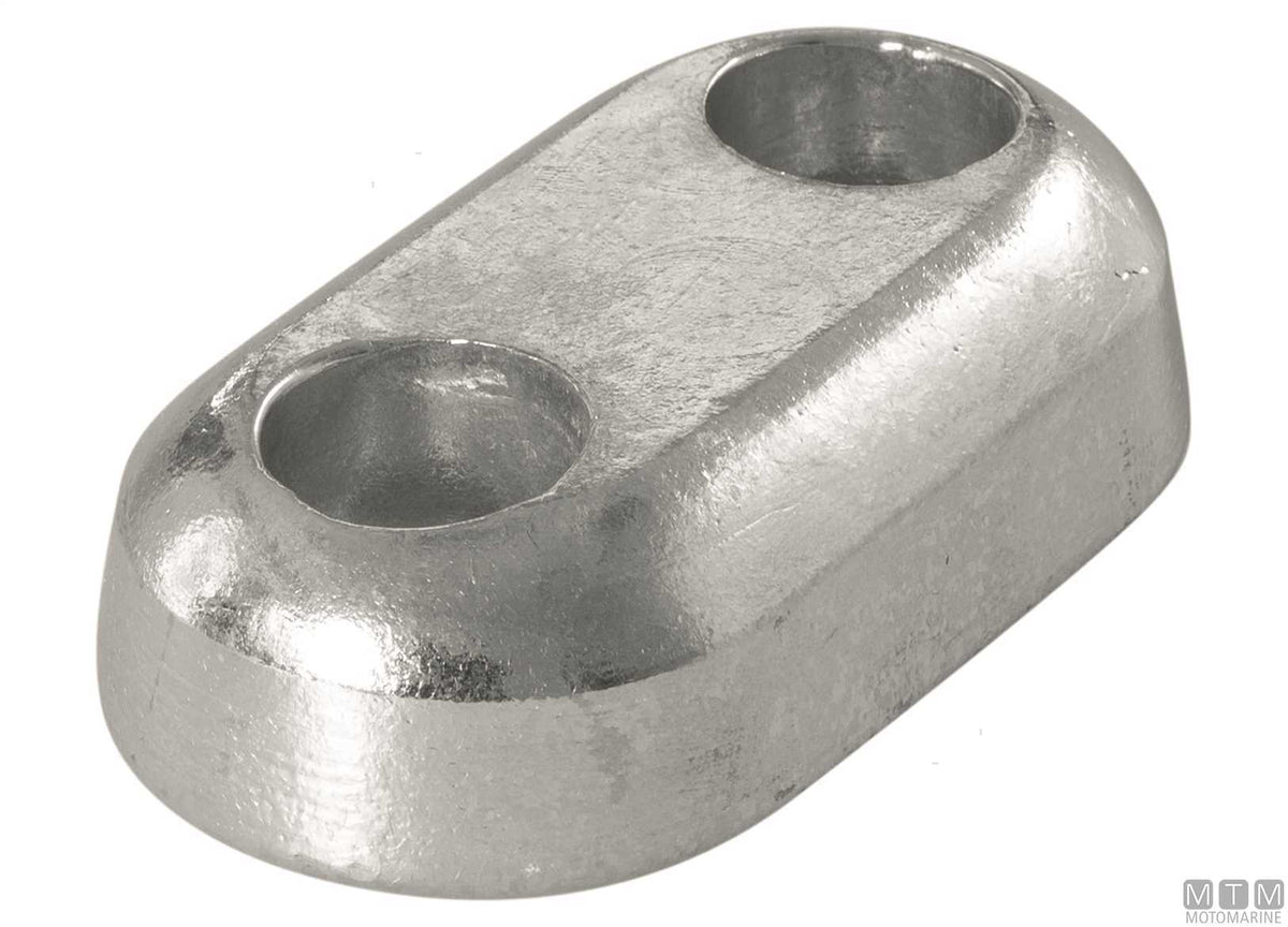 Plate anode Hydromarine 1 L115 mm zinc - original photo Motomarine Srl
