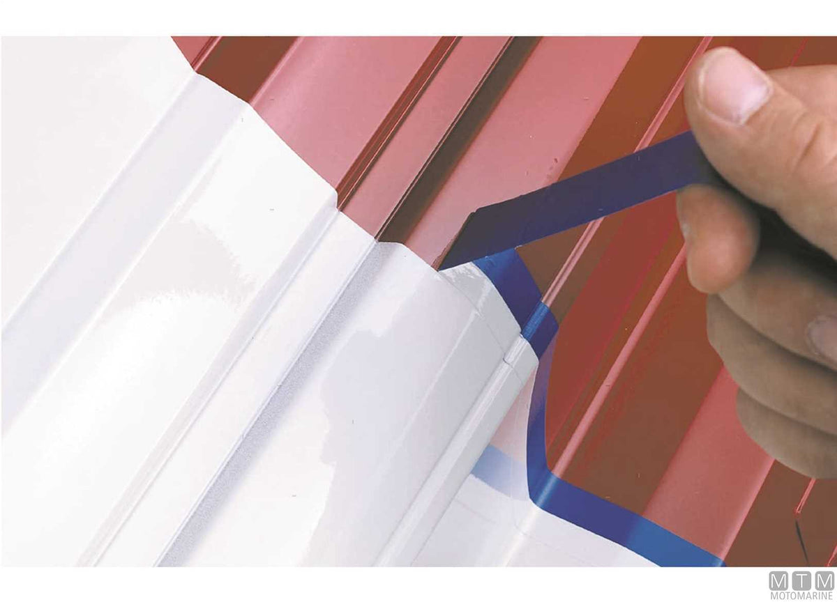 Coloured 3M Scotch 471 PVC tape red H50 mm L33 m - original photo Motomarine Srl