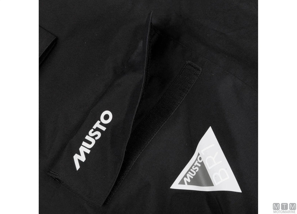 Musto BR1 Channel Salopette 990 Black 2XL - original photo Motomarine Srl
