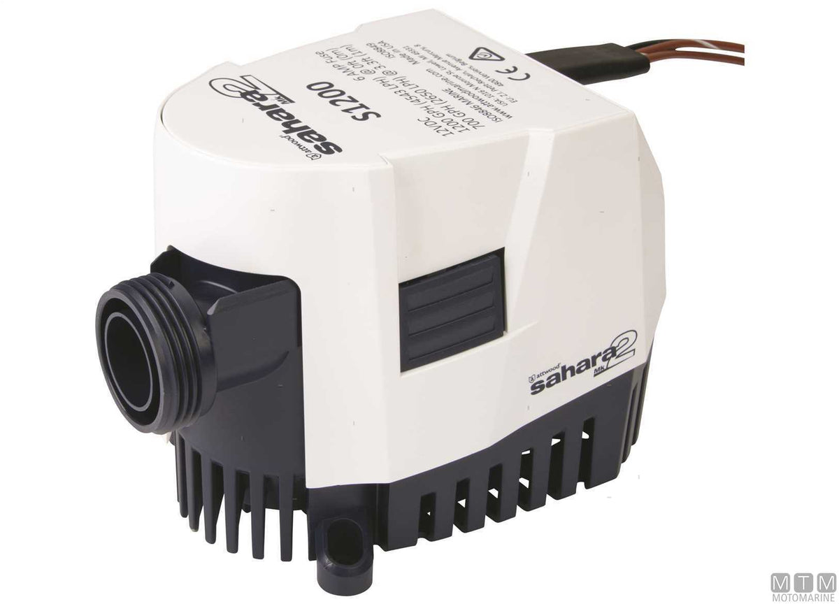 Automatic bilge pump Sahara S750 12 V - original photo Motomarine Srl