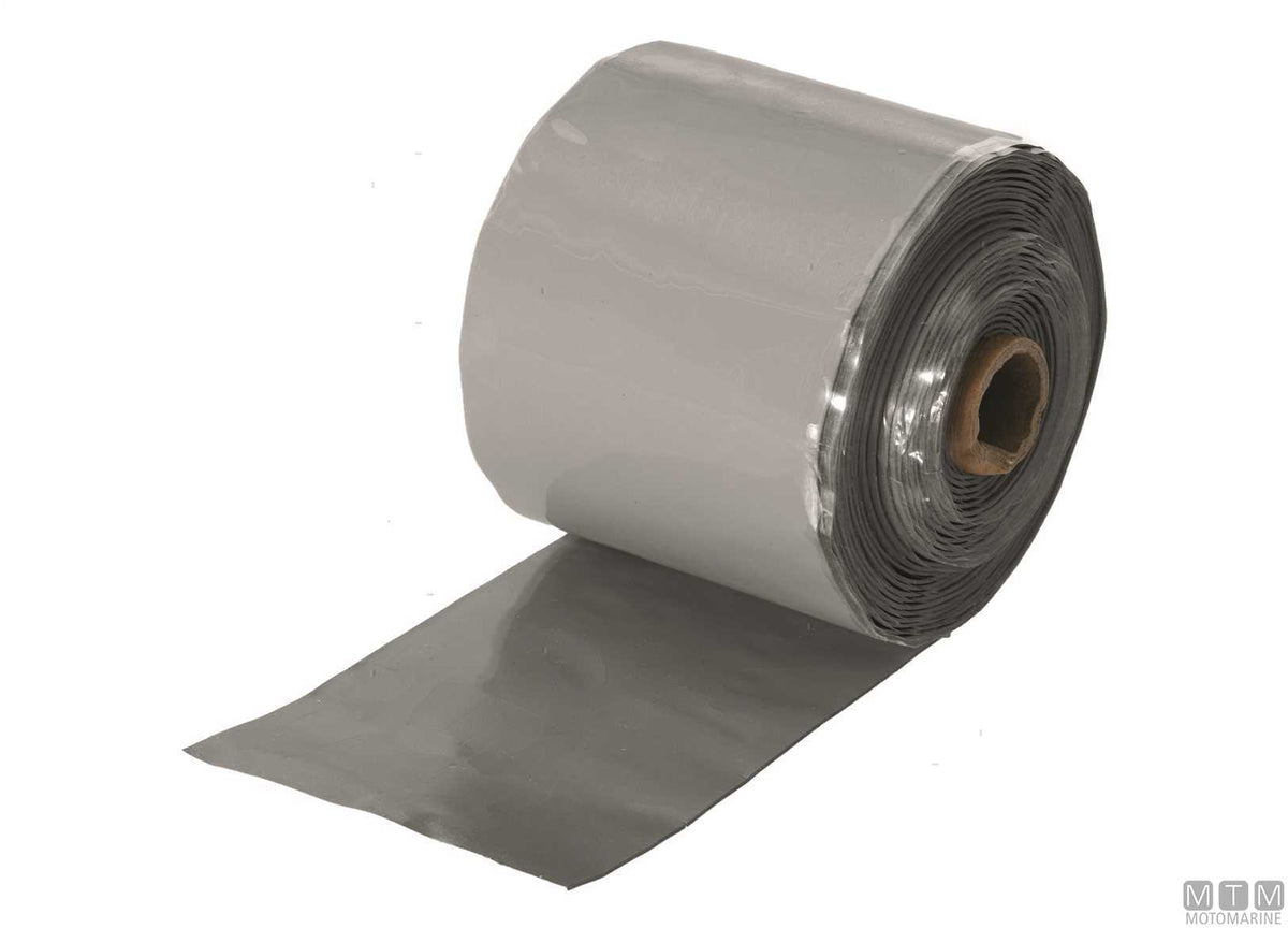 Elastic high-temperature thermal insulation tape H50 mm L5.5 m - original photo Motomarine Srl