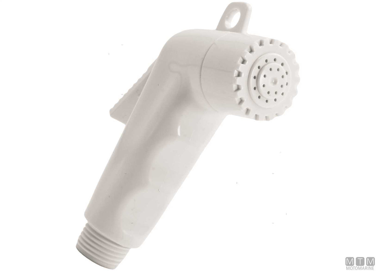 Hold shower head ABS white - original photo Motomarine Srl