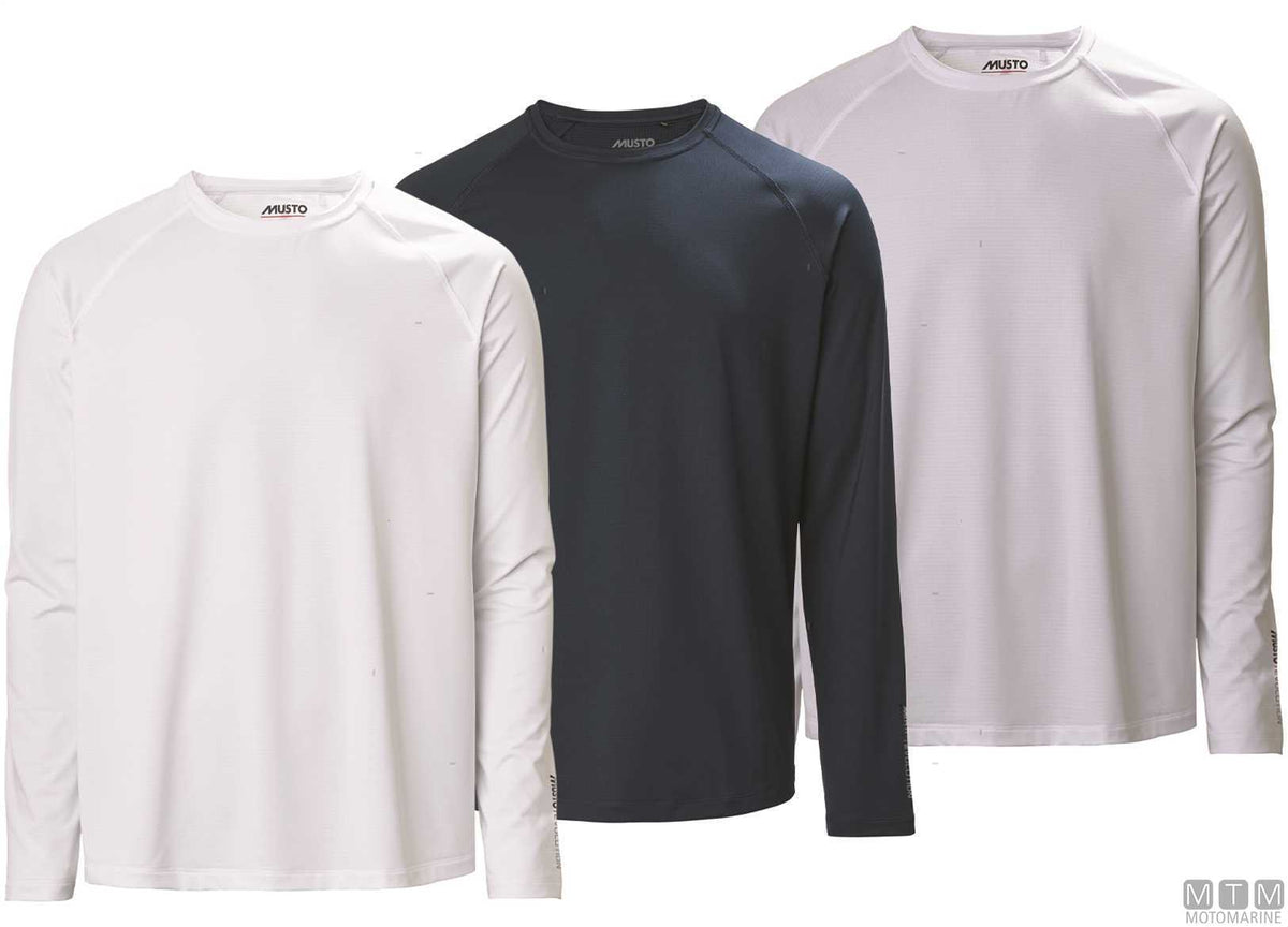 Musto Evo Sunblock Shirt 598 Navy Blue 2XL - original photo Motomarine Srl