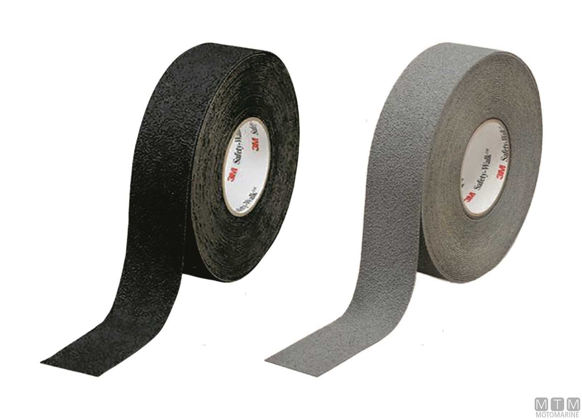 Non-slip strip 3M Safety Walk Resilient H50 mm L18.3 m black - original photo Motomarine Srl