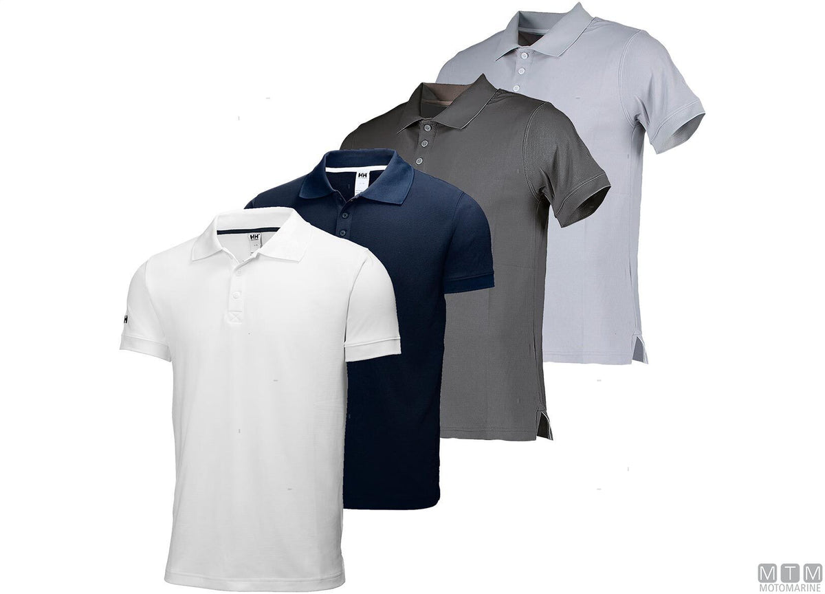 H/H Crewline polo shirt 001 white S - original photo Motomarine Srl