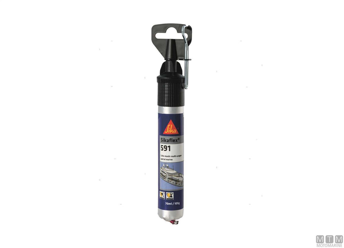 Sikaflex 591 i black 300 ml - original photo Motomarine Srl