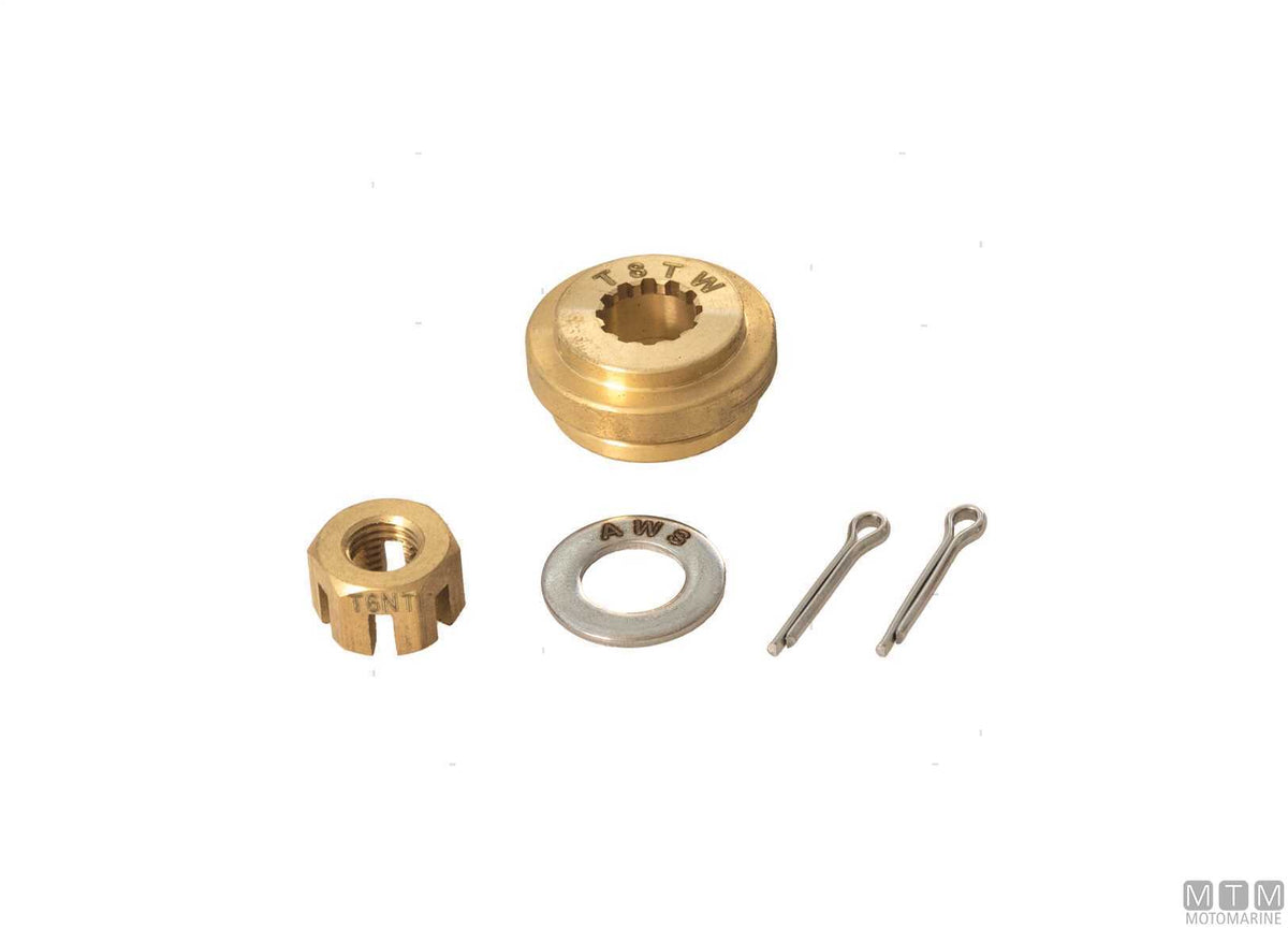 Propeller hub kit Tohatsu 12 teeth 8-9.8 HP - original photo Motomarine Srl