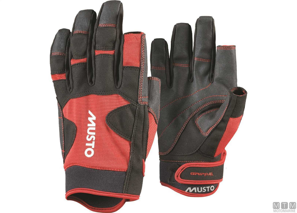 Musto Performance 2.0 Full Finger Gloves 169 Red XL - original photo Motomarine Srl