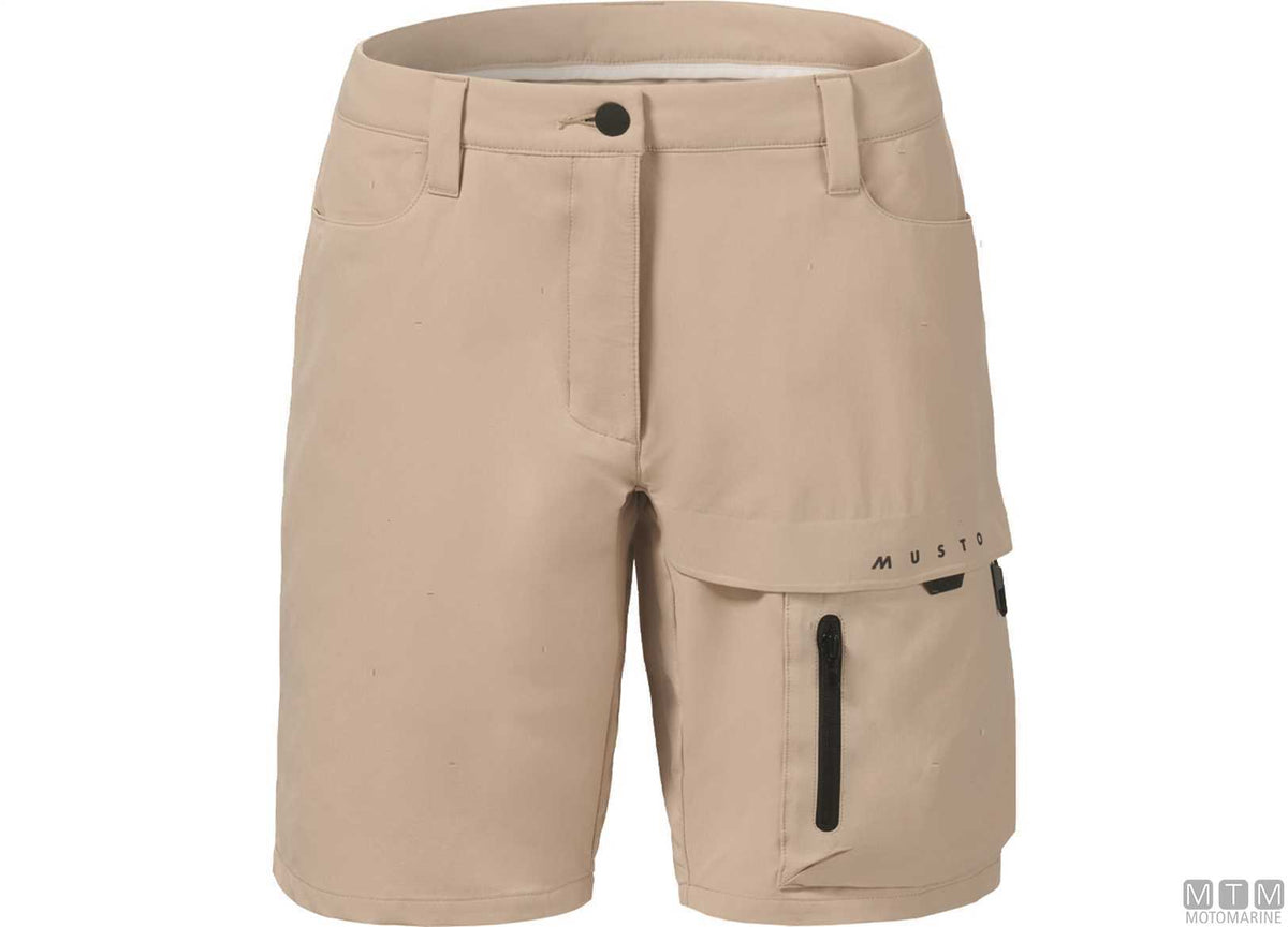 Musto Evo Deck 812 Beige Women's Shorts S - original photo Motomarine Srl