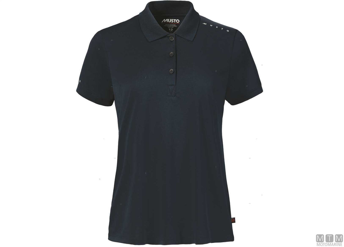 Musto Crew Sunblock Women's Polo 002 white L - original photo Motomarine Srl