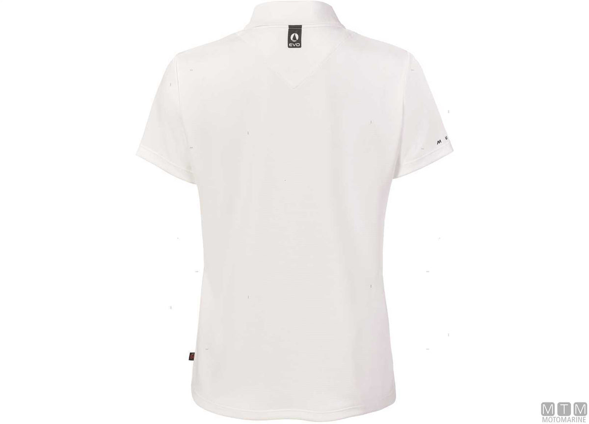 Musto Crew Sunblock Women's Polo 002 white L - original photo Motomarine Srl