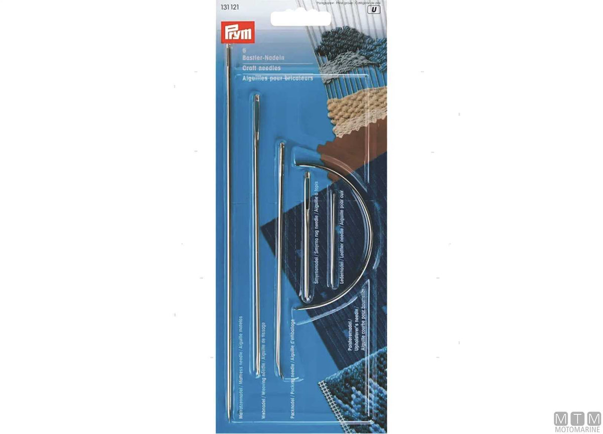 Pack of 5 sail needles stainless steel - original photo Motomarine Srl