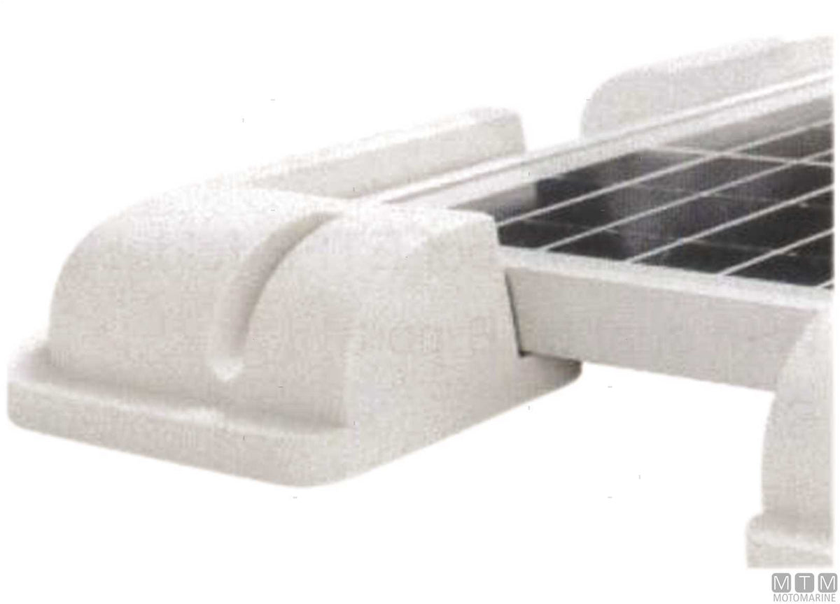 Solar Panel Mounting Kit White - original photo Motomarine Srl