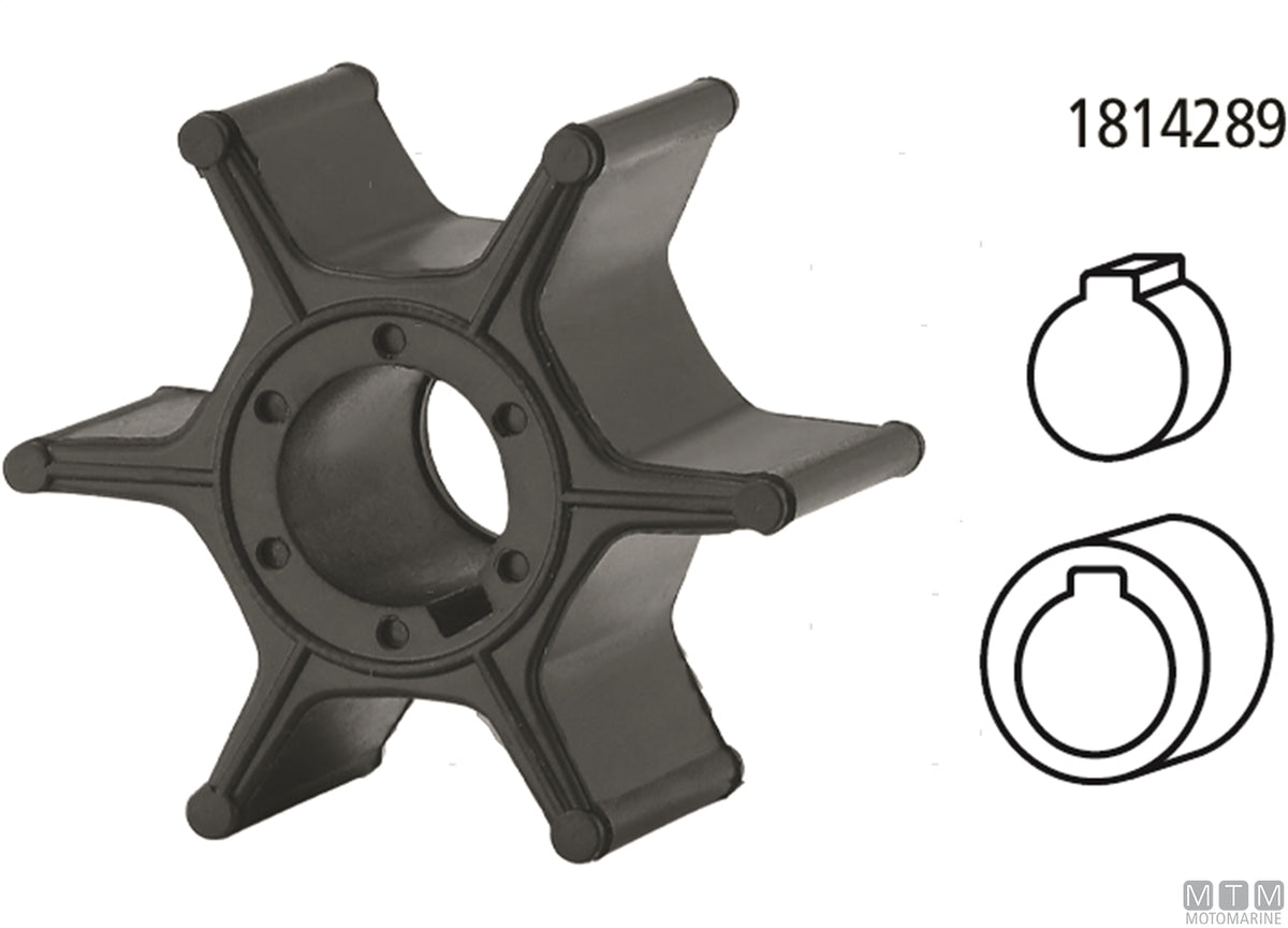 Impeller MTM - OEM Suzuki 17461-94700/1 - original photo Motomarine Srl