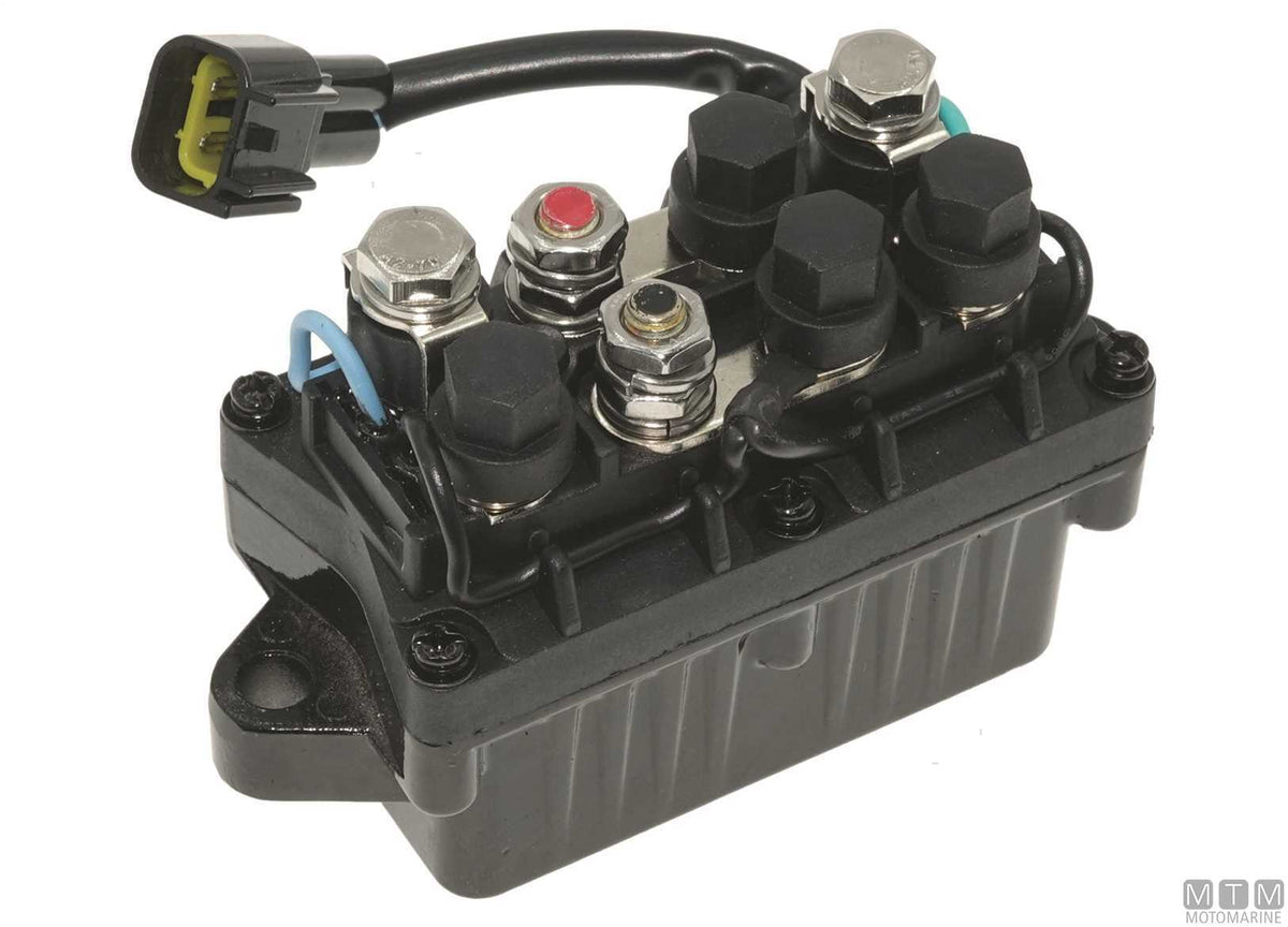 Trim relay MTM ref. Yamaha 63P-81950-00 - original photo Motomarine Srl