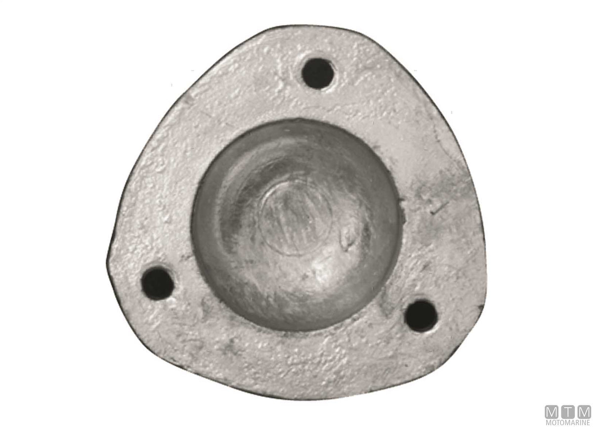 Nose cone zinc anode for Max Prop 3P Ø65 mm - original photo Motomarine Srl