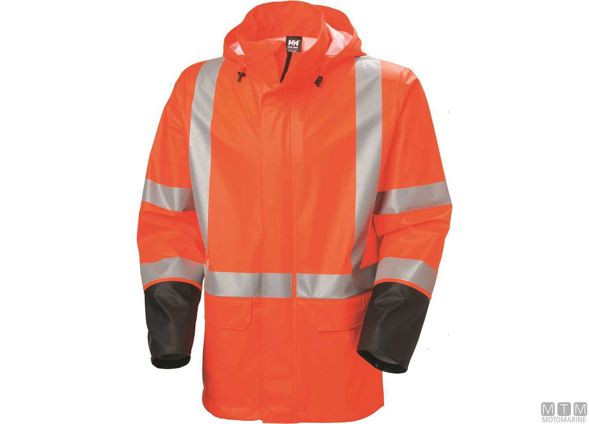 Jacket H/H WW rainwear Addvis 269 Hi-Vis orange L - original photo Motomarine Srl