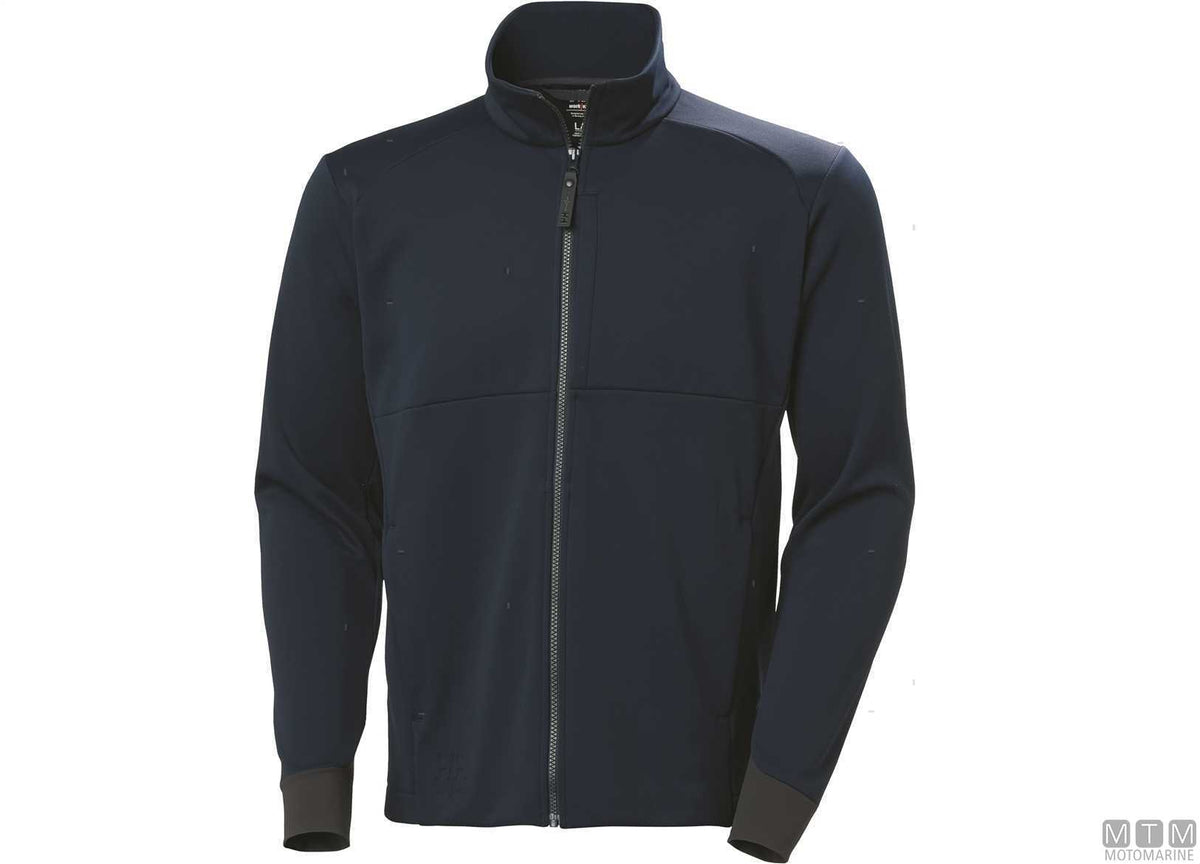 H/H WW Tech Midlayer jacket 930 grey XL - original photo Motomarine Srl