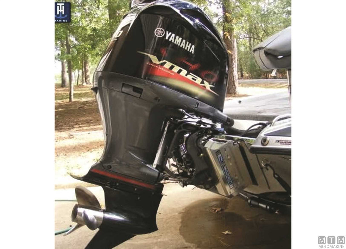 Manual outboard jack plate Z-Lock 4" - original photo Motomarine Srl