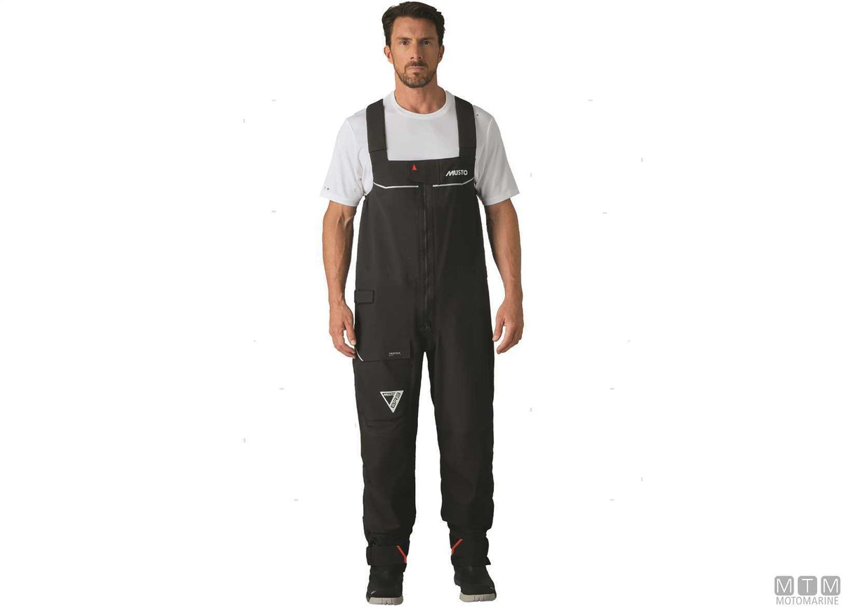 Musto BR3 Pertex Offshore Salopette 990 black M - original photo Motomarine Srl