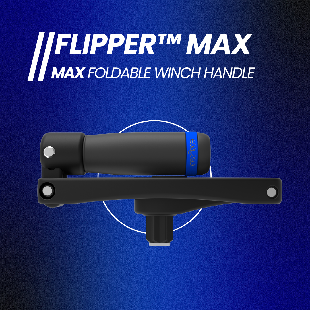 Flipper™ - Max Foldable Winch Handle