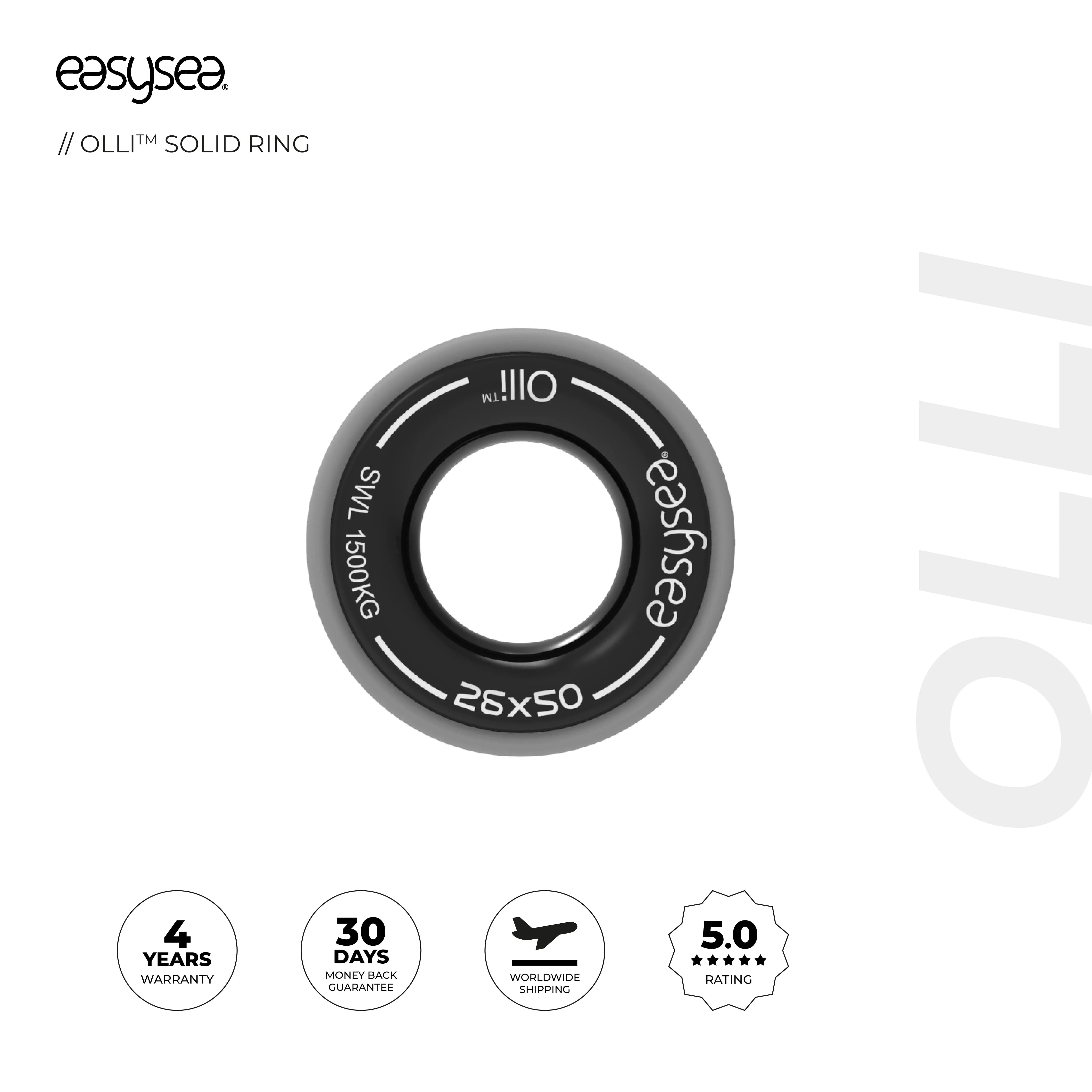 Olli™ - Anti Shock solid ring aluminium