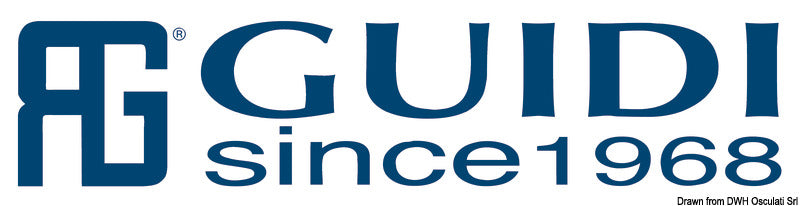 GUIDI bronze M-M double nipple 3" x 2"1/2 - foto originale Osculati Srl