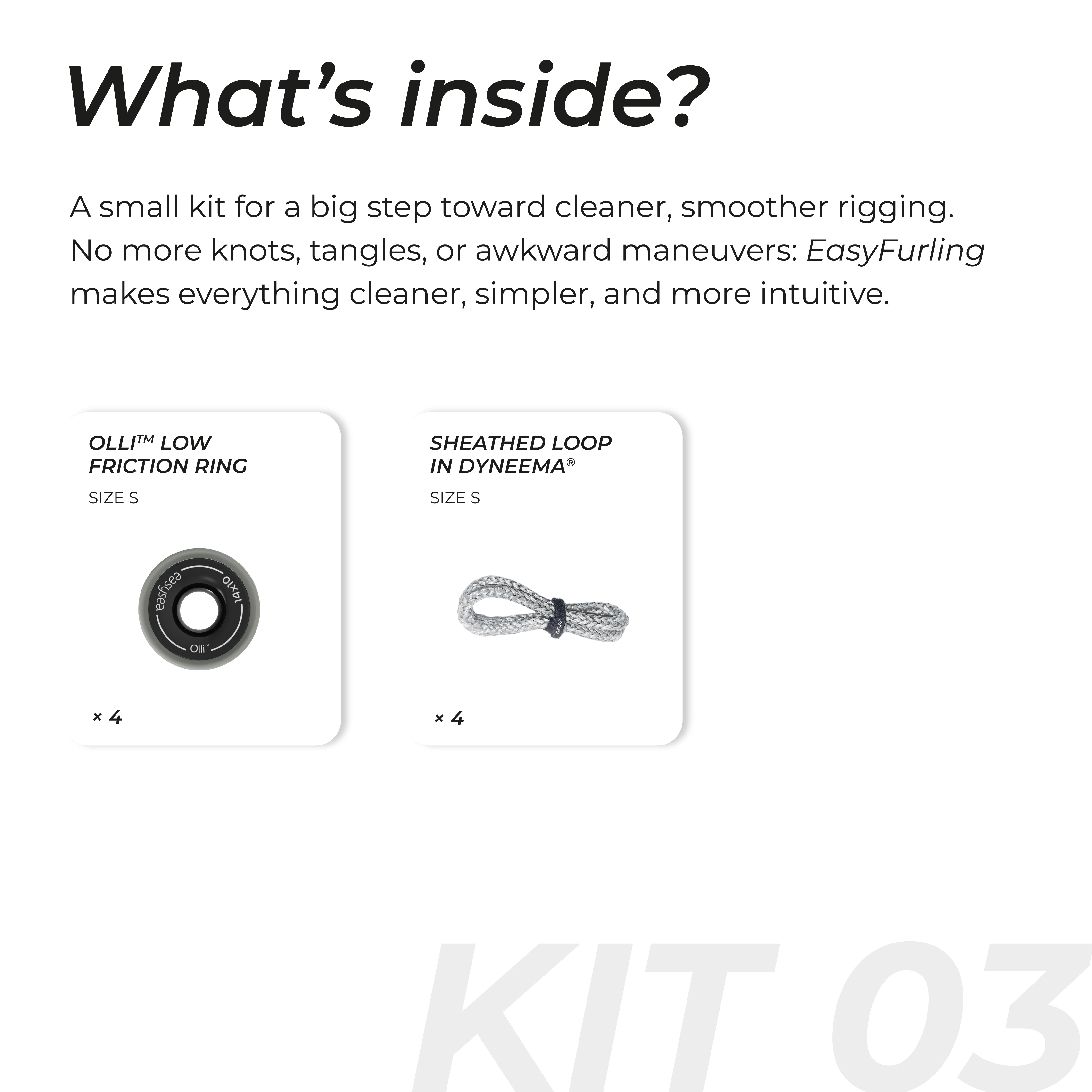 Kit EasyFurling