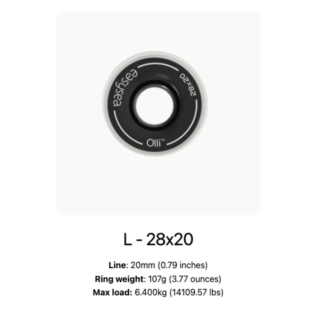 Olli™ - Anti Shock low friction ring aluminium