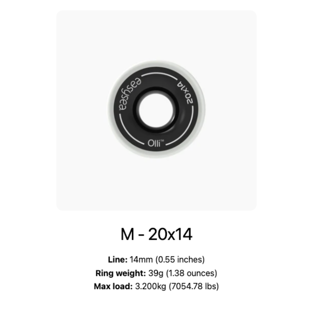 Olli™ - Anti Shock low friction ring aluminium