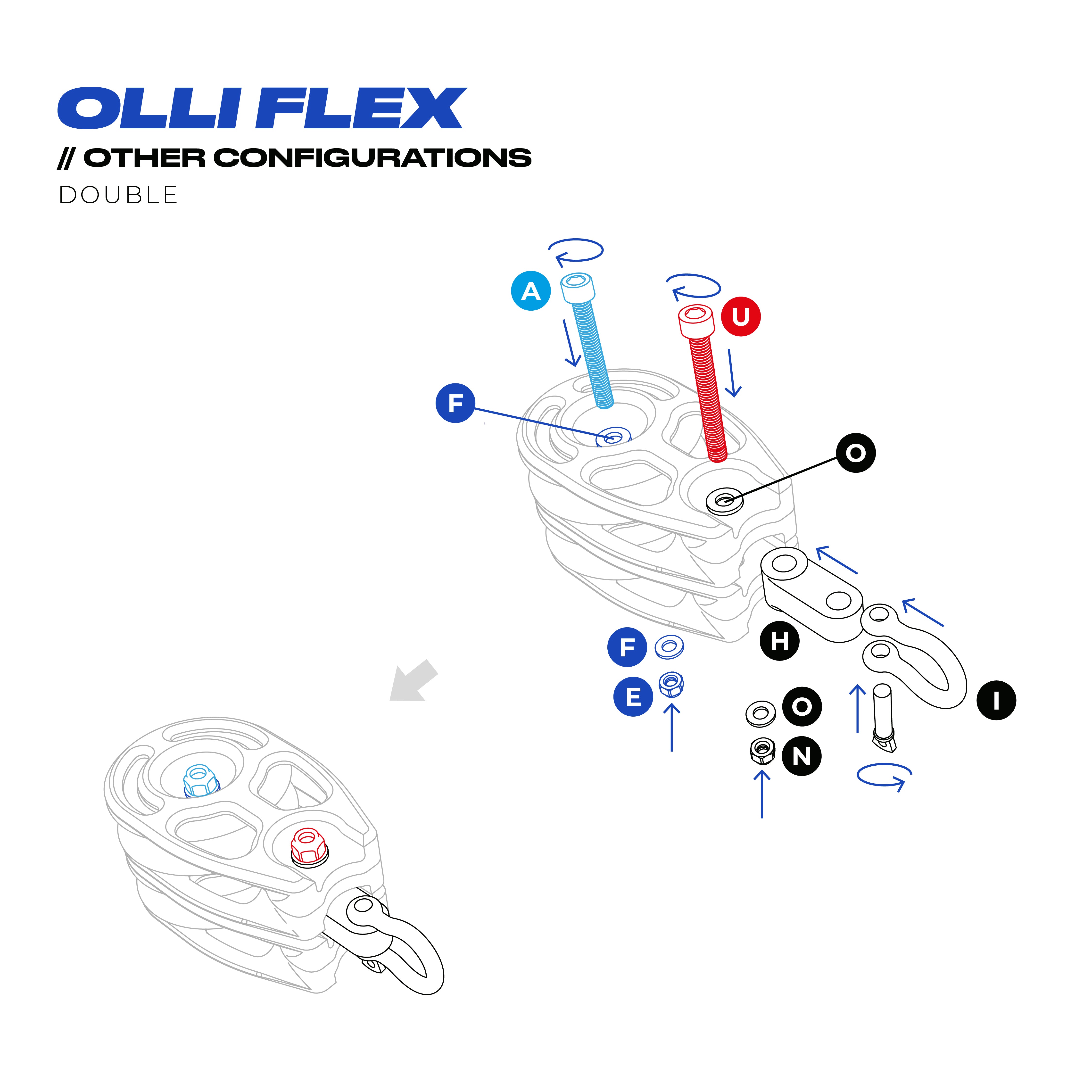 Olli Flex Conversion Kit M HL / Other configurations / double