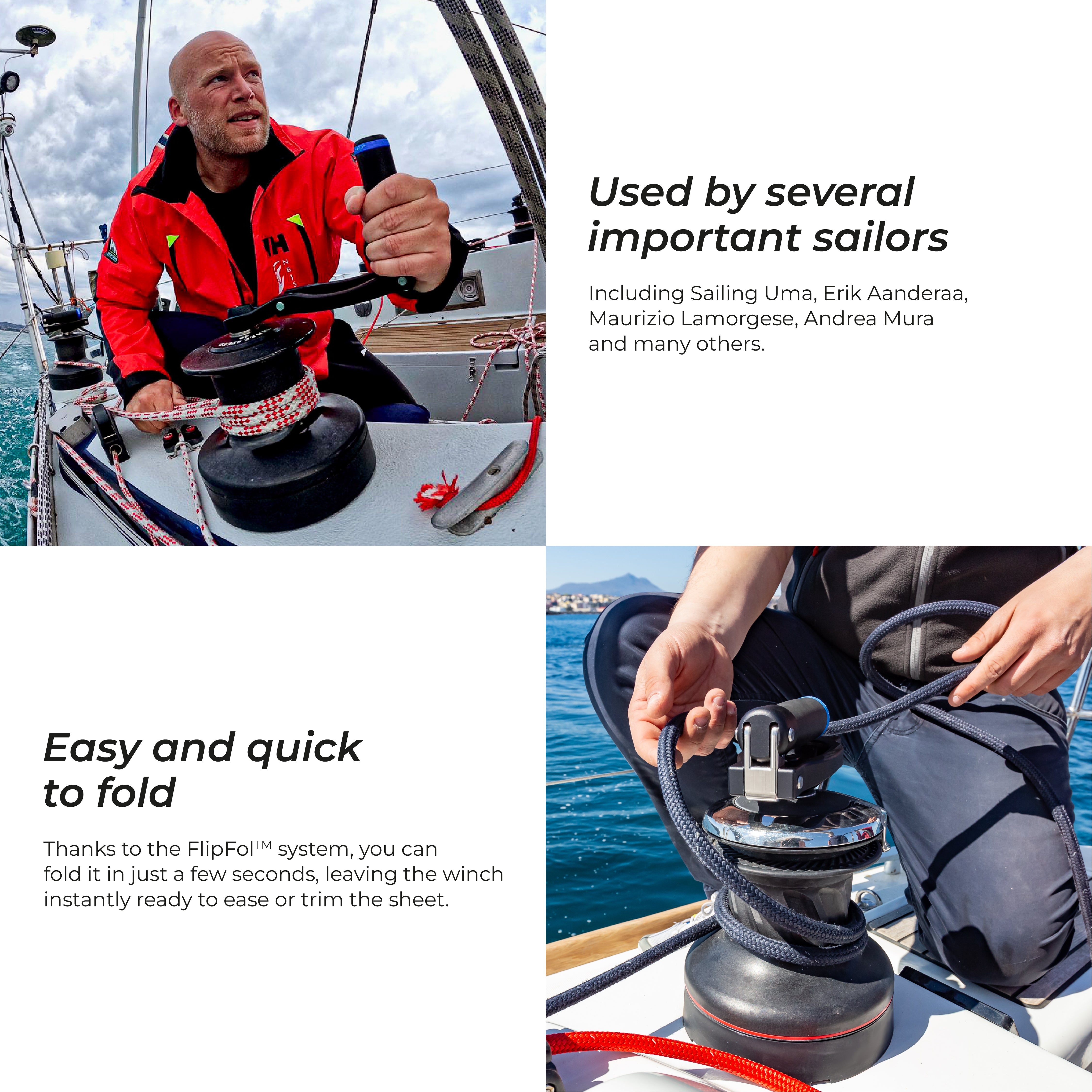 Flipper™ - Foldable Winch Handle